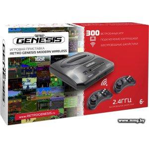 Купить Retro Genesis Modern Wireless (2 геймпада, 300 игр) в Минске, доставка по Беларуси