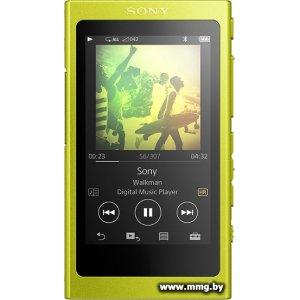 Купить MP3 плеер Sony NW-A37HN желтый в Минске, доставка по Беларуси
