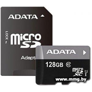 A-Data 128Gb microSDXC Premier AUSDX128GUICL10A1-RA1