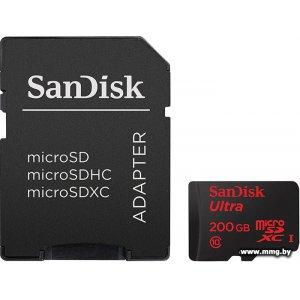 Купить SanDisk 200GB Ultra SDSQUAR-200G-GN6MA в Минске, доставка по Беларуси