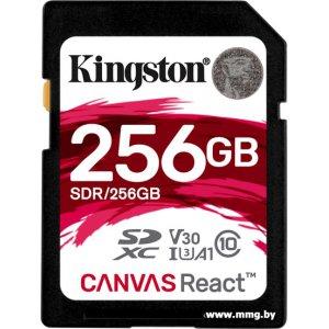 Kingston 256GB Canvas React SDXC UHS-I U3