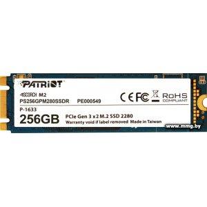 Купить SSD 256Gb Patriot Scorch M.2 (PS256GPM280SSDR) в Минске, доставка по Беларуси