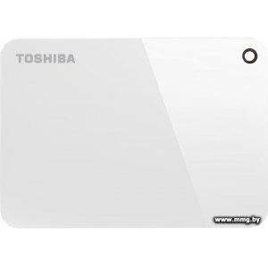 Купить 1000Gb Toshiba Canvio Advance HDTC910EW3AA белый в Минске, доставка по Беларуси