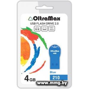 Купить 4GB OltraMax 210 (Синий) в Минске, доставка по Беларуси
