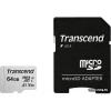 Transcend 64Gb 300S microSDXC Class 10 + адаптер