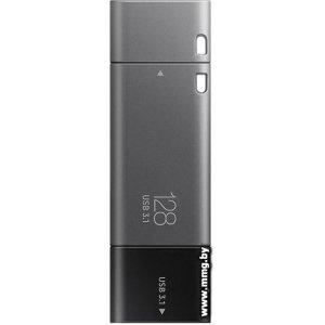 128GB Samsung DUO Plus MUF-128DB (серый)