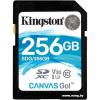 Kingston 256GB Canvas Go SDXC UHS-I U3