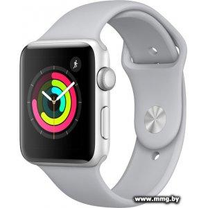 Купить Apple Watch Series 3 42 мм (серебристый алюм/дым) в Минске, доставка по Беларуси
