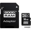GOODRAM M1AA microSDHC M1AA-0160R12 16GB + адаптер
