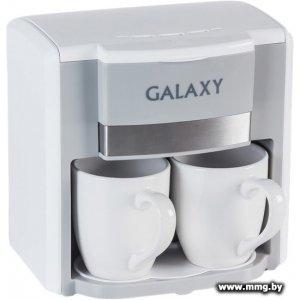 Кофеварка Galaxy GL0708 белый