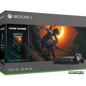 Купить Microsoft Xbox One X 1TB +Shadow of the TombRaider в Минске, доставка по Беларуси