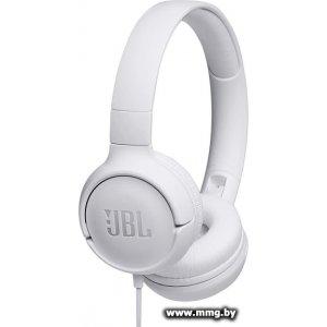 Купить JBL Tune 500 (белый) (JBLT500WHT) в Минске, доставка по Беларуси
