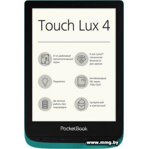 Купить PocketBook Touch Lux 4 (изумрудный) в Минске, доставка по Беларуси