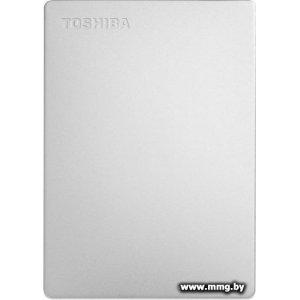 2TB Toshiba Canvio Slim (серебристый)