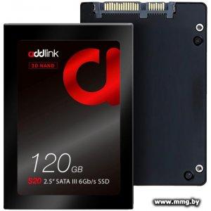 Купить SSD 120Gb Addlink S20 ad120GBS20S3S в Минске, доставка по Беларуси