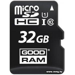 Купить GOODRAM 32GB M1A0 microSDHC M1A0-0320R12 в Минске, доставка по Беларуси