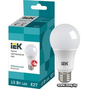 Купить Лампа светодиодная IEK ECO A60 E27 15 Вт 4000 К в Минске, доставка по Беларуси