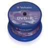 Диск DVD+R Verbatim 4,7Gb 16x (50 шт) (43550)