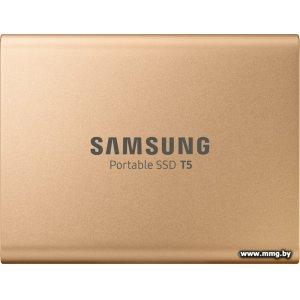 Купить SSD 1Tb Samsung T5 MU-PA1T0G (золотой) в Минске, доставка по Беларуси