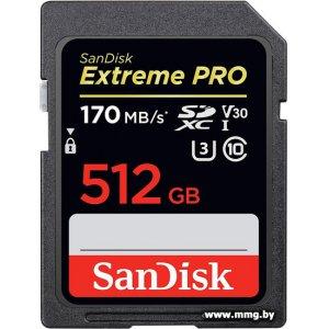 Купить SanDisk 512Gb Extreme PRO SDXC SDSDXXY-512G-GN4IN в Минске, доставка по Беларуси