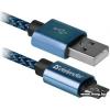 Кабель Defender USB08-03T PRO (синий) [87805]