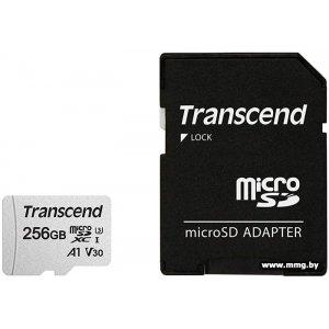Купить Transcend 256Gb microSDXC 300S + адаптер TS256GUSD300S-A в Минске, доставка по Беларуси