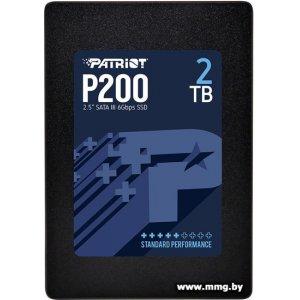 Купить SSD 2TB Patriot P200 P200S2TB25 в Минске, доставка по Беларуси