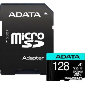 Купить A-Data 128GB microSDXC Premier Pro AUSDX128GUI3V30SA2-RA1 в Минске, доставка по Беларуси