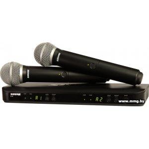 Купить Микрофон Shure BLX288E/PG58 M17 в Минске, доставка по Беларуси