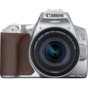 Купить Canon EOS 250D Kit 18-55 IS STM (серебристый) в Минске, доставка по Беларуси