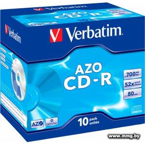 Купить Диск CD-R Verbatim 700Mb 52x (10 шт) (43327) в Минске, доставка по Беларуси