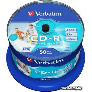 Диск CD-R Verbatim 700Mb 52x (50 шт) (43438)