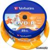 Диск DVD-R Verbatim 4.7Gb 16x (25 шт) (43538)