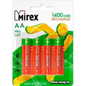 Аккумуляторы Mirex AA 1400mAh 4 шт HR6-14-E4