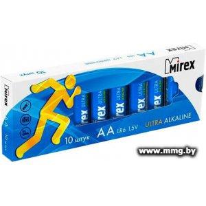 Купить Батарейка Mirex Ultra Alkaline AA LR6-M10 (10шт) в Минске, доставка по Беларуси