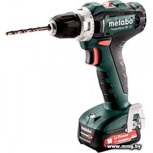 Metabo PowerMaxx BS 12 601036500 (с 2-мя АКБ 2 Ah, кейс)