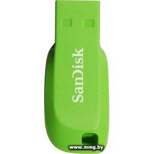 16GB SanDisk Cruzer Blade (зеленый) SDCZ50C-016G-B35GE