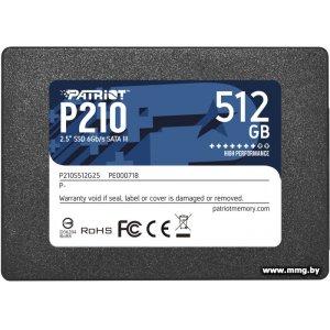 Купить SSD 512GB Patriot P210 P210S512G25 в Минске, доставка по Беларуси