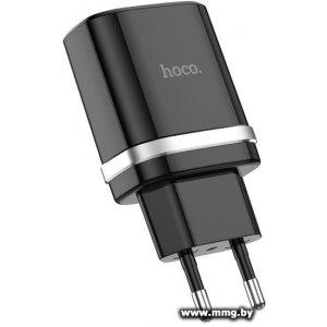 Зарядное устройство Hoco C12Q (черный) без кабеля
