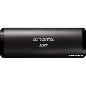 SSD 256GB ADATA SE760 ASE760-256GU32G2-CBK (черный)