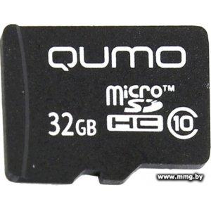 Купить QUMO 32GB microSDHC QM32GMICSDHC10NA в Минске, доставка по Беларуси