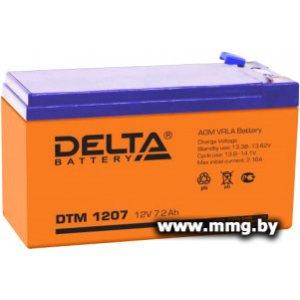 Купить Delta DTM 1207 (12В/7.2 А·ч) в Минске, доставка по Беларуси