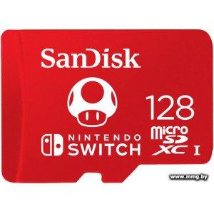 SanDisk 128Gb MicroSDXC Nintendo Switch (SDSQXAO-128G-GNCZN)
