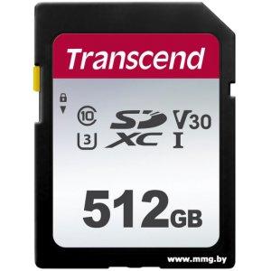 Купить Transcend 512GB SDXC 300S (TS512GSDC300S) в Минске, доставка по Беларуси