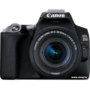 Купить Canon EOS 250D Kit 18-55 IS STM (черный) в Минске, доставка по Беларуси