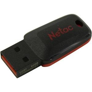 Купить 64GB Netac U197 NT03U197N-064G-20BK в Минске, доставка по Беларуси