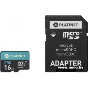 Купить Platinet 16GB PMMSD16UI + адаптер в Минске, доставка по Беларуси