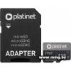 Platinet 128GB PMMSDX128UIII + адаптер