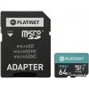 Platinet 64GB PMMSDX64UI + адаптер