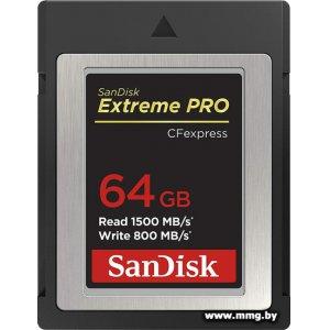 Купить SanDisk Extreme Pro CFexpress SDCFE-064G-GN4NN в Минске, доставка по Беларуси